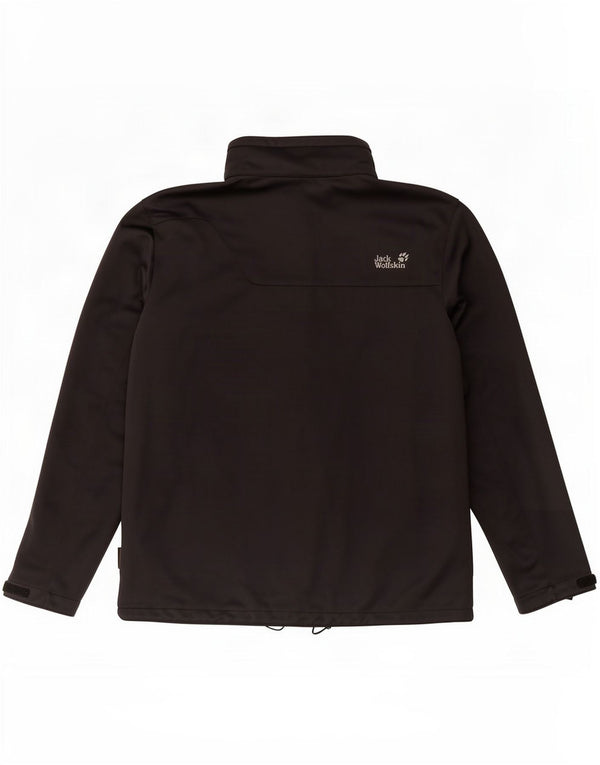 Jack Wolfskin Chaqueta cortavientos para hombre UK 48 2XL Negro Poliéster