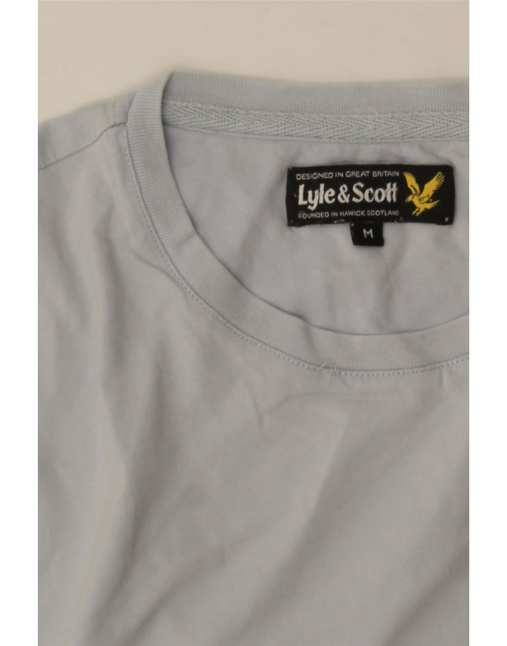 LYLE & SCOTT Camiseta para hombre Top Gris medio