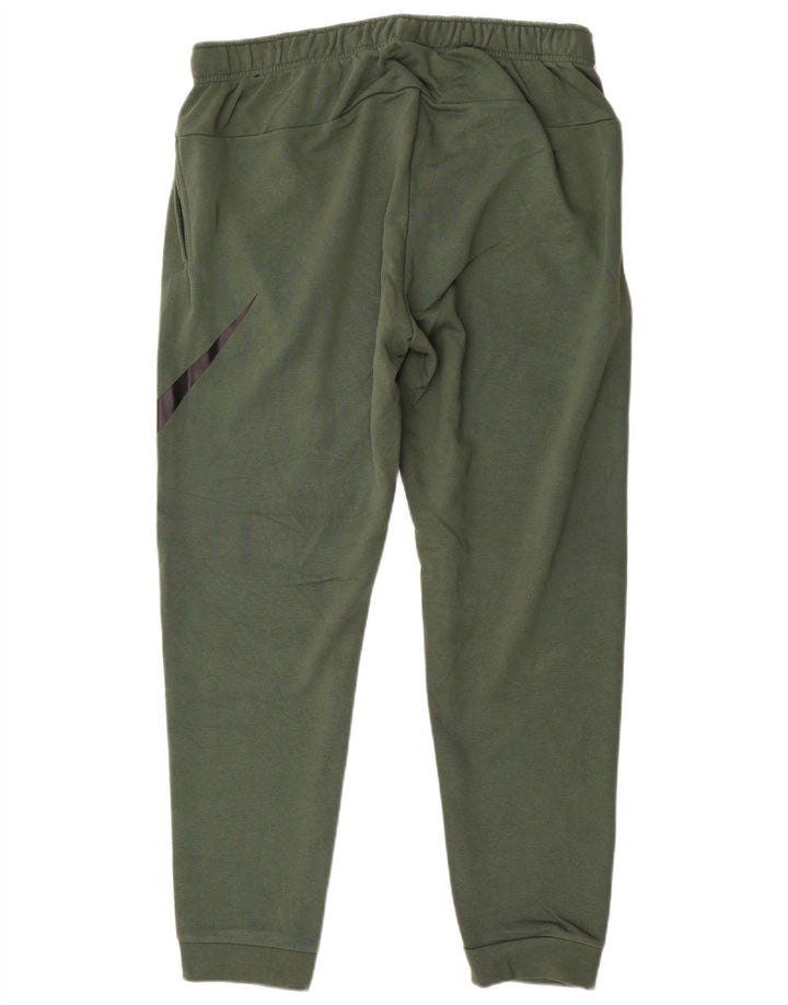 NIKE Hombre Dri Fit Standard Fit Chándal Pantalones Joggers Grande Verde