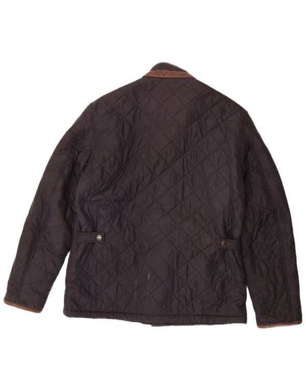 Barbour Chaqueta acolchada para hombre Reino Unido 40 Grande Azul marino