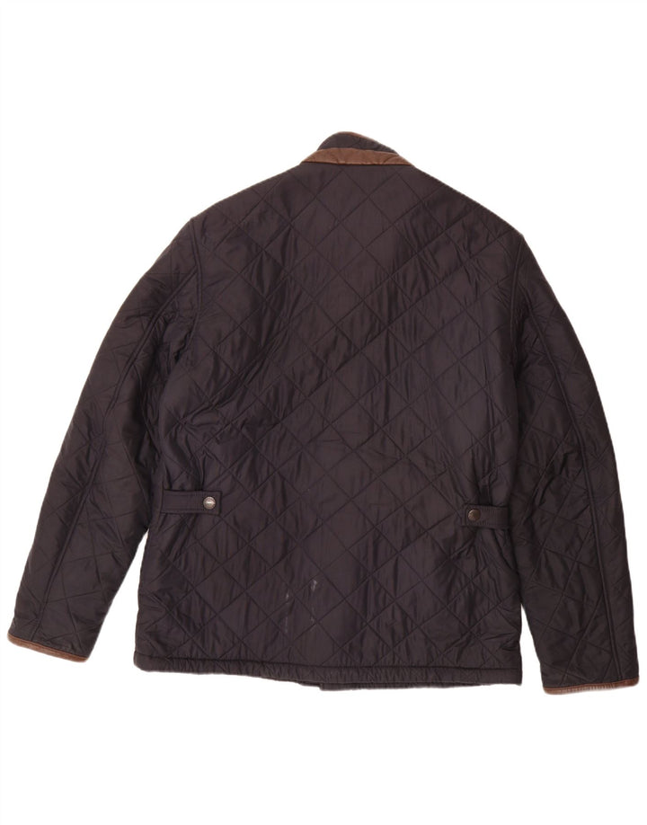 Barbour Chaqueta acolchada para hombre Reino Unido 40 Grande Azul marino
