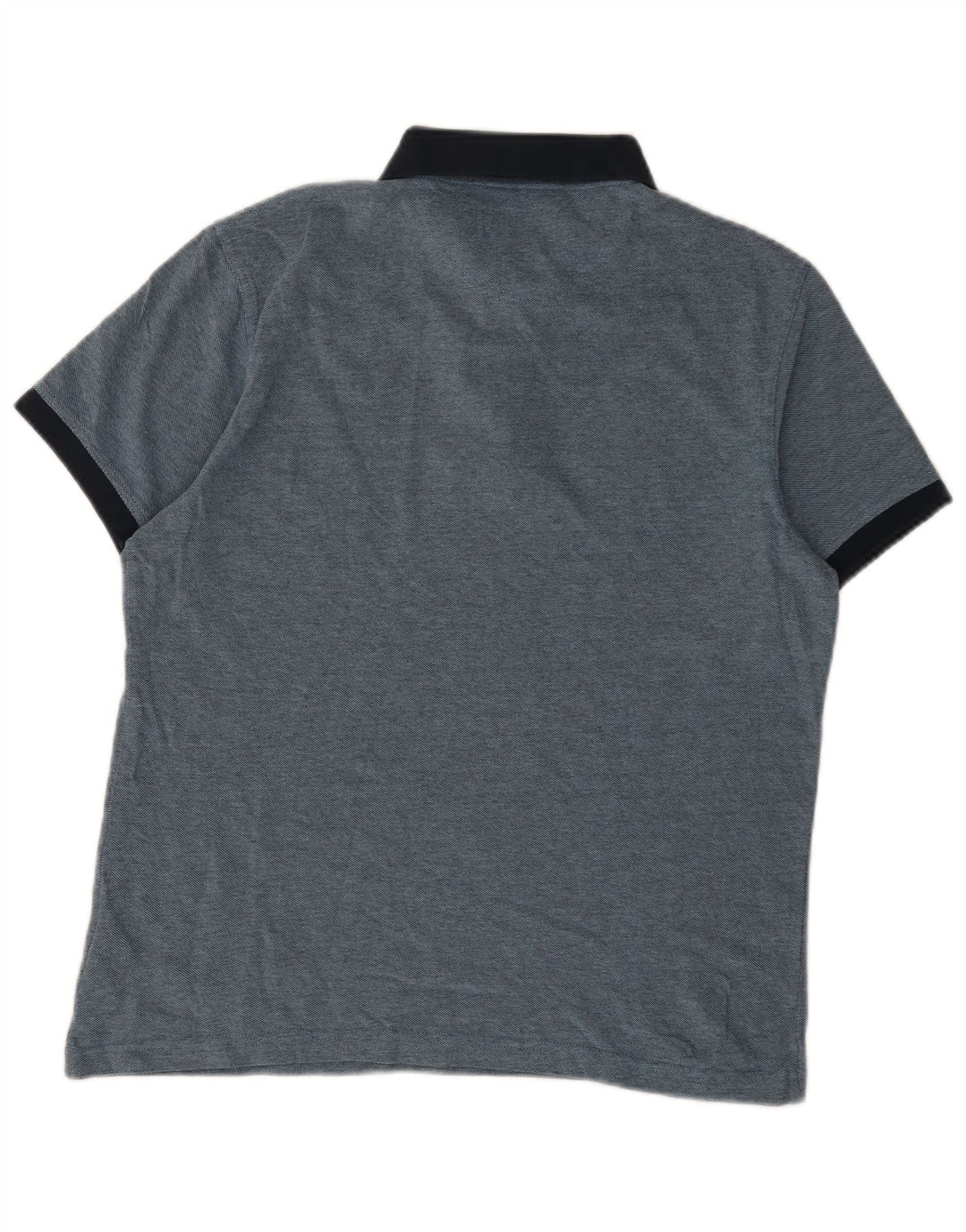 Polo Barbour para hombre de algodón con bloques de color azul marino grande