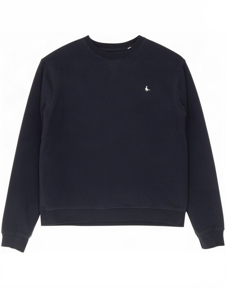 Jack Wills Sudadera para hombre Jumper Large Azul marino