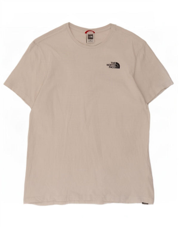The North Face Camiseta gráfica para hombre Top Medium White Cotton