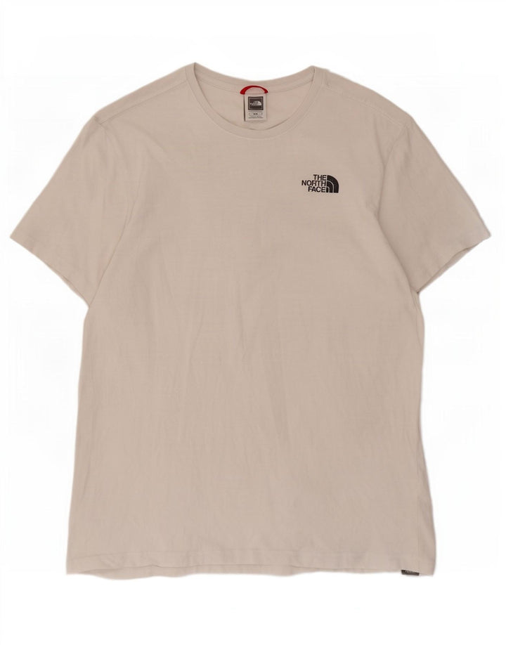 The North Face Camiseta gráfica para hombre Top Medium White Cotton