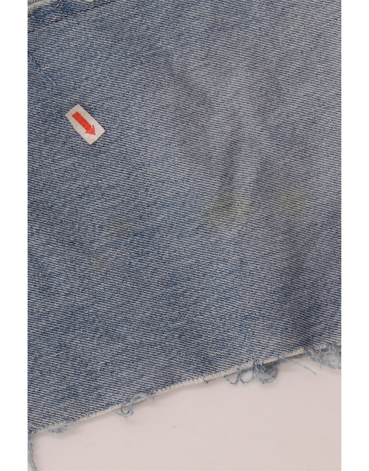 LEVI'S Mens 501 pantalones cortos de mezclilla W36 algodón azul grande