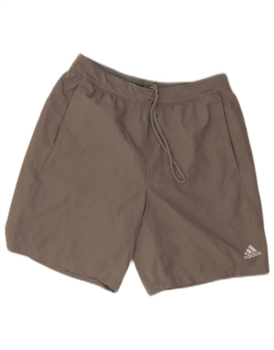 Adidas Hombre Aeroready Pantalones Cortos Deportivos Gris Medio