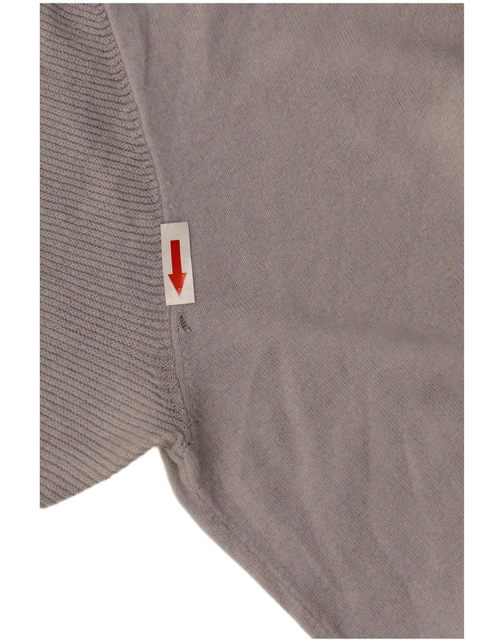 Polo Reiss para hombre de algodón gris medio
