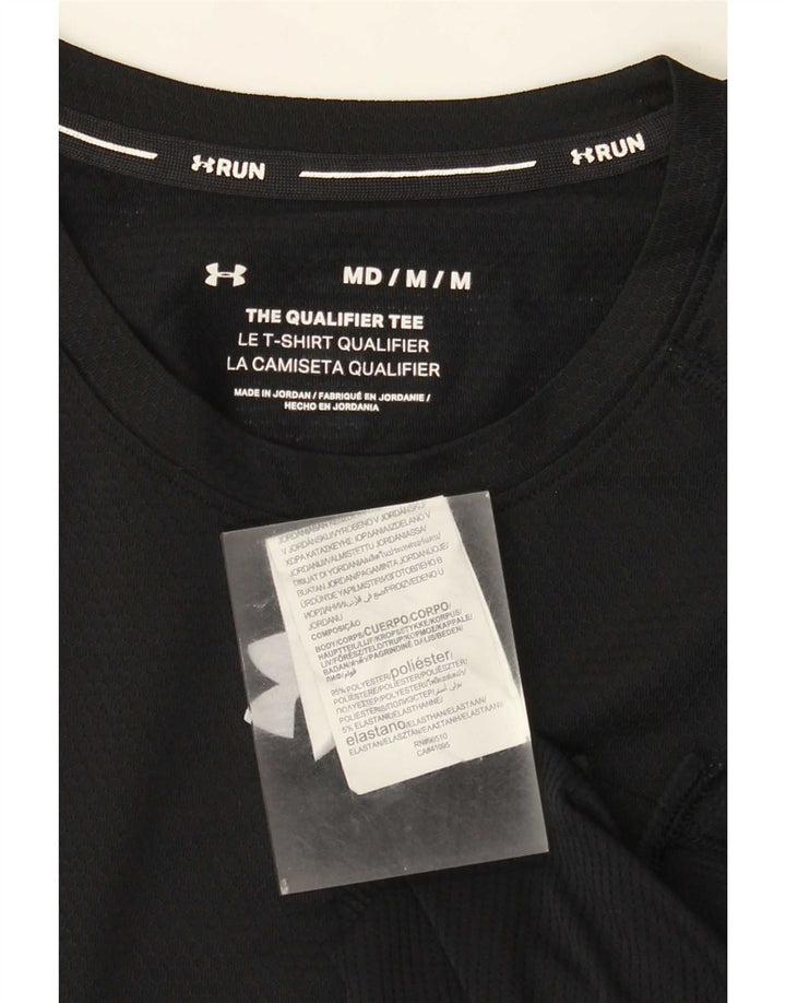 Camiseta Under Armour Hombre Top Medium Negro Poliéster