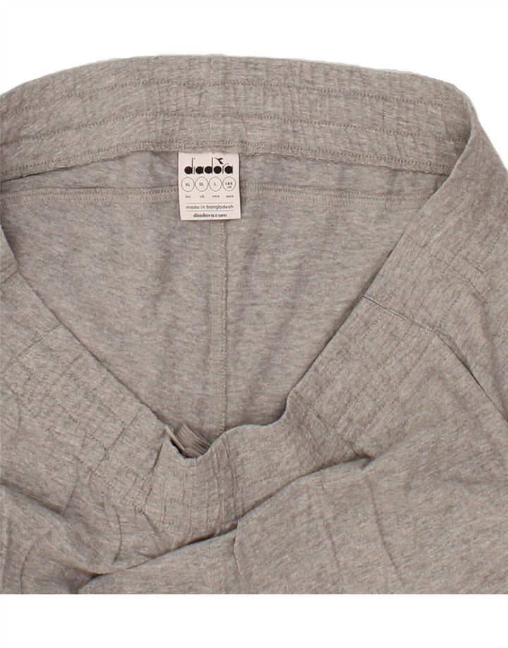 DIADORA Mens Sport Shorts XL  Grey Cotton Vintage Diadora and Second-Hand Diadora from Messina Hembry 
