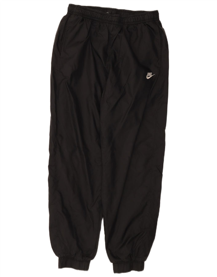 NIKE Hombre Pantalones de Chándal Joggers Small Nylon Negro