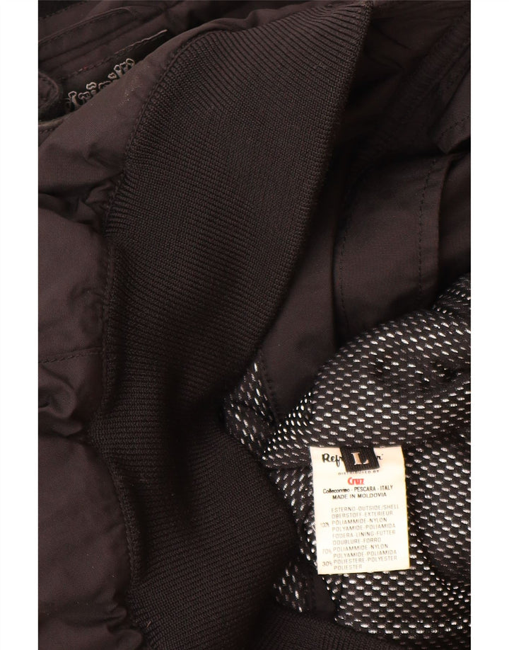 Refrigiwear Chaqueta Bomber para Niños 13-14 Años Grande Poliamida Negra