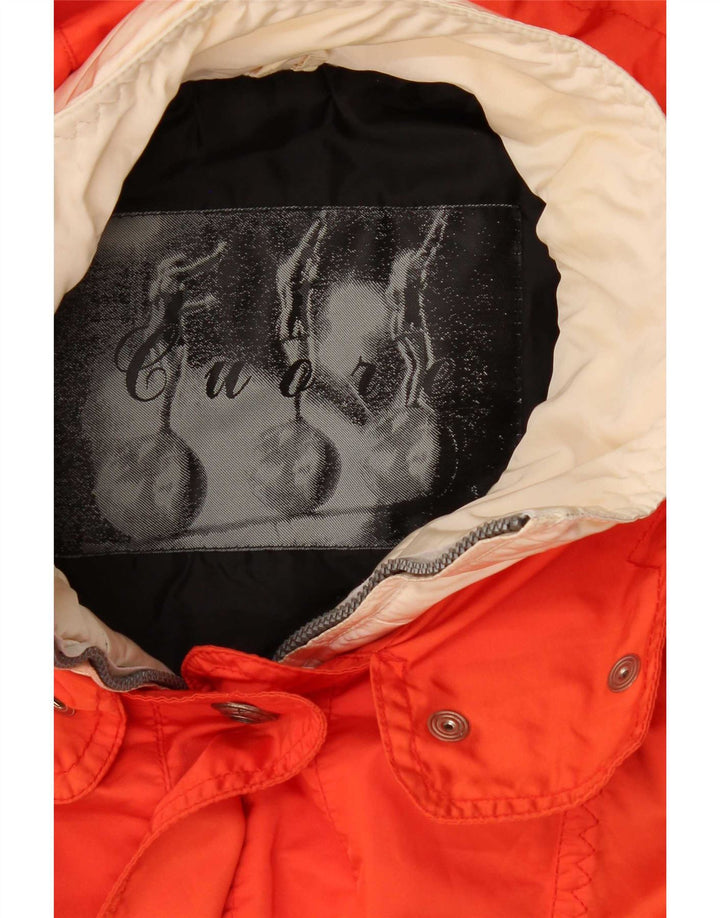 Chaqueta cortavientos con capucha Cuore para mujer UK 20 2XL Naranja