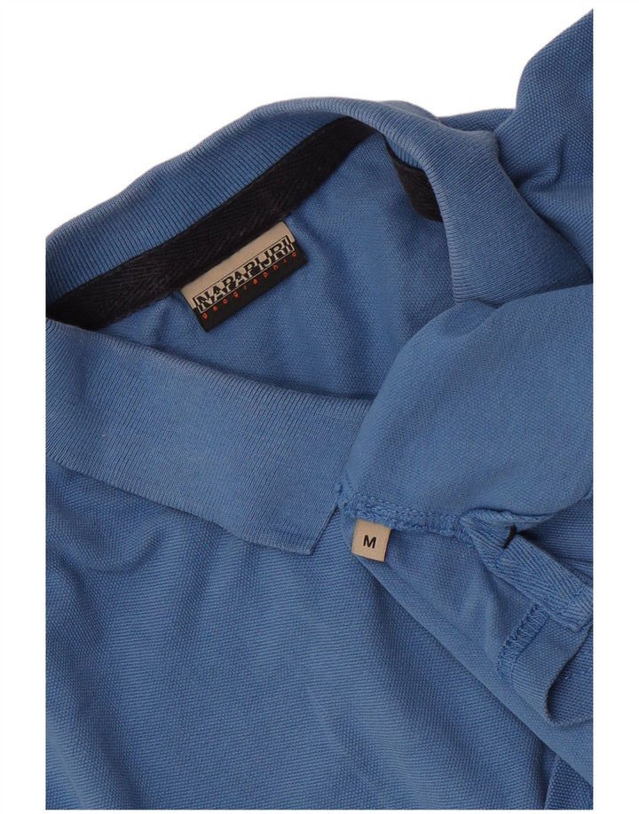 Napapijri Polo Hombre Azul Medio