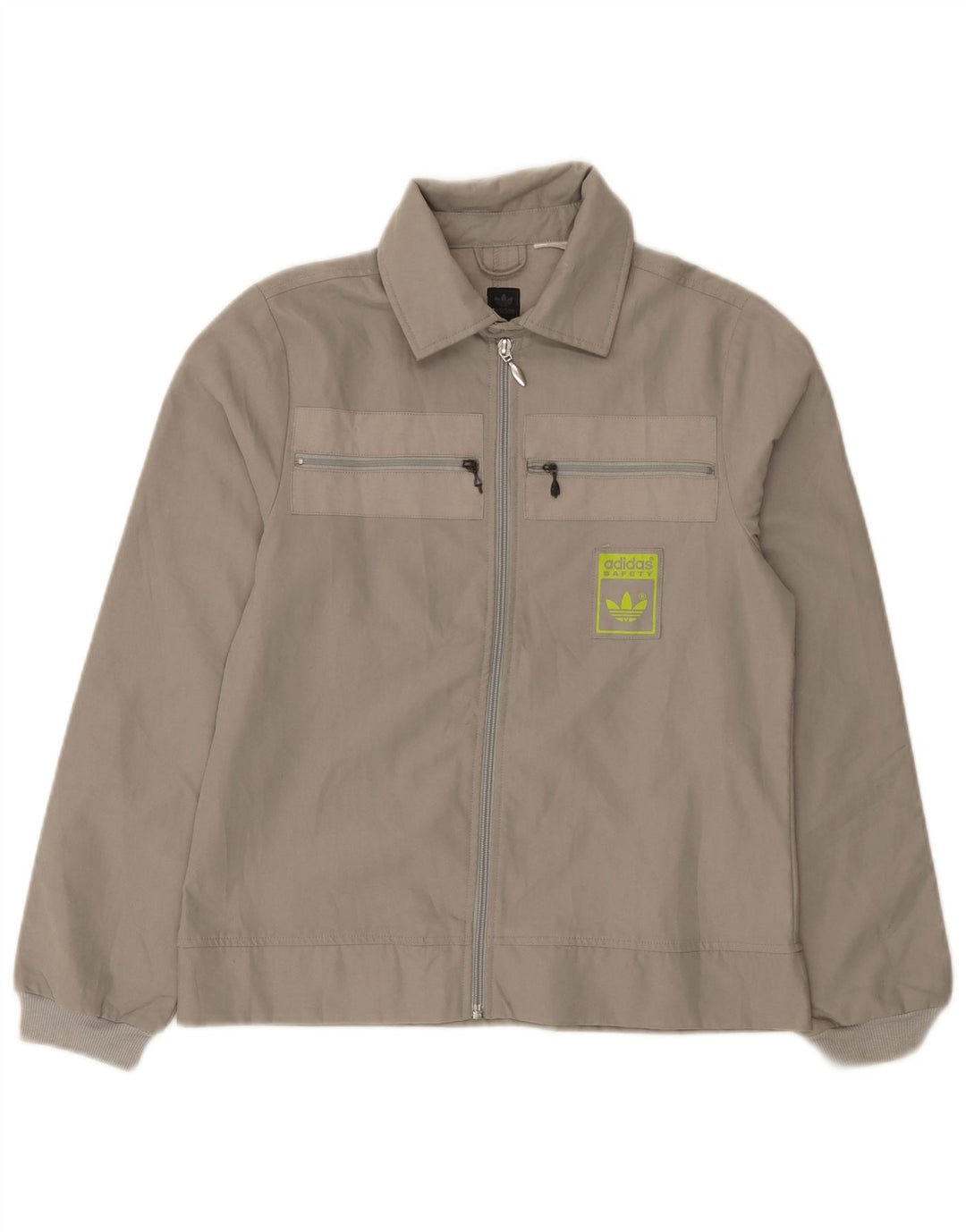 Adidas Chaqueta Bomber Mujer EU 38 Algodón Gris Medio
