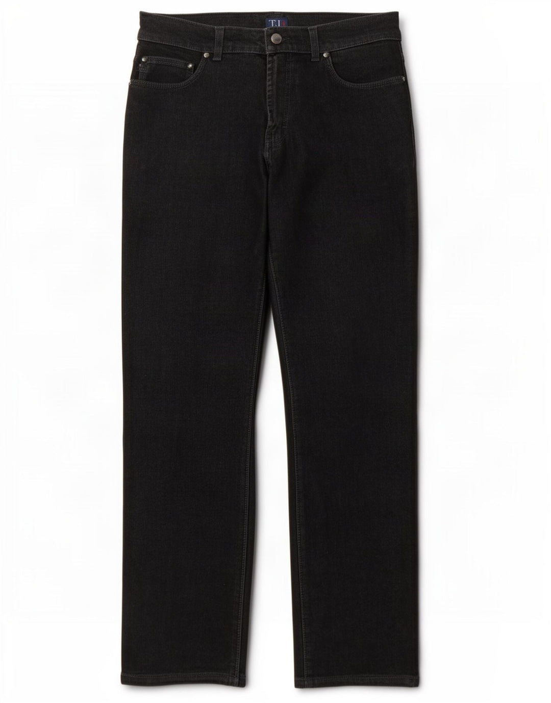 Vaqueros Trussardi Hombre Rectos W32 L32 Negro Algodón