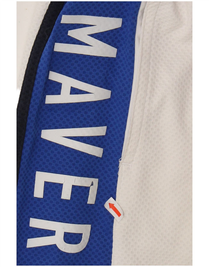 NBA Boys Dallas Mavericks Pantalones cortos deportivos 14-15 años Grande Blanco Colorblock