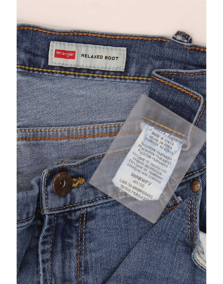 Wrangler Vaqueros Bootcut De Corte Relajado Para Hombre W40 L32 Algodón Azul