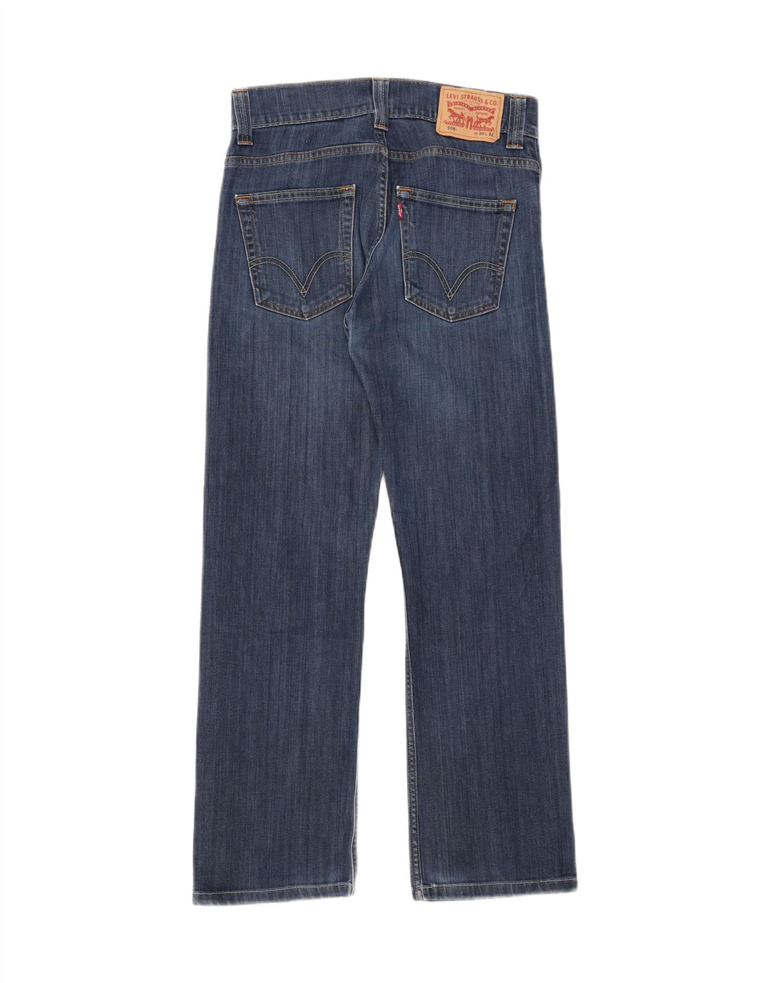 Vaqueros Levi's Mujer 506 Rectos W30 L28 Algodón Azul