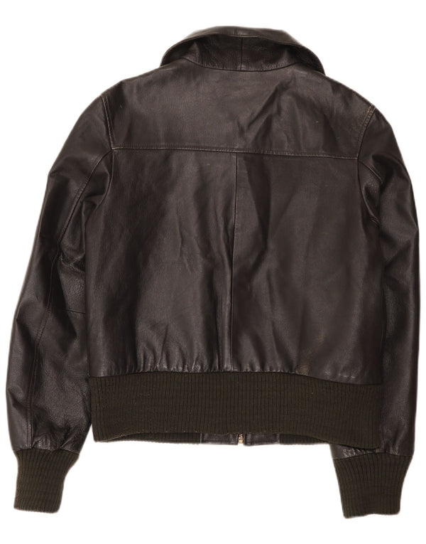 Conbipel Chaqueta de cuero para hombre IT 50 Grande Negro