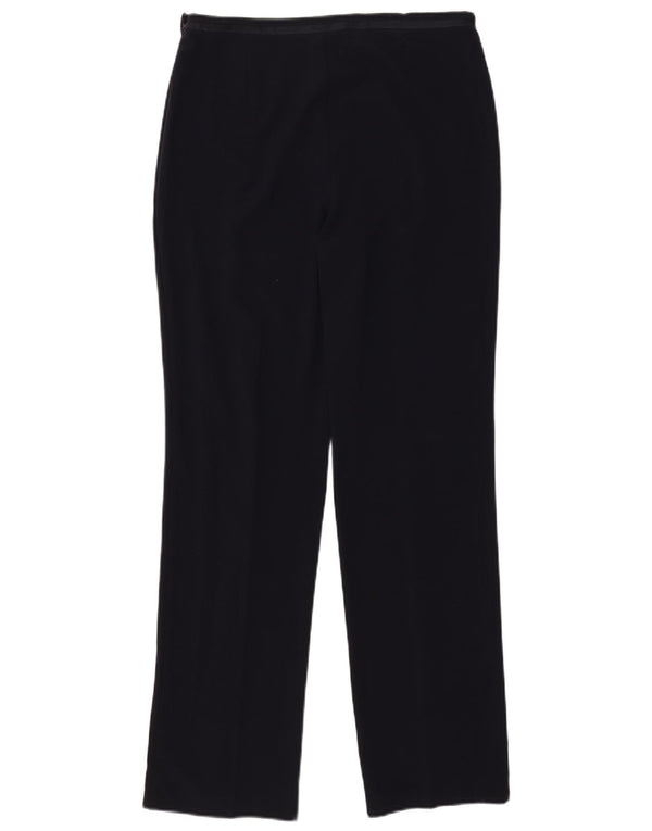 Marks & Spencer Pantalones Casuales para Mujer UK 12 Medium W30 L31 Azul Marino