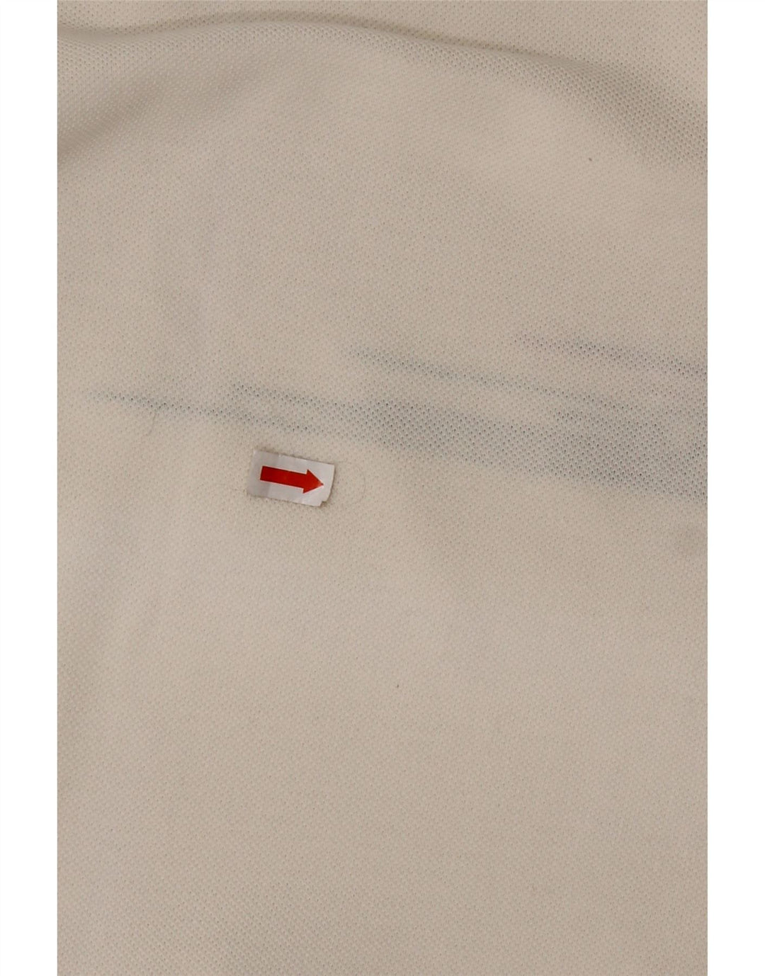 LACOSTE Polo para hombre talla 3 pequeño algodón blanco