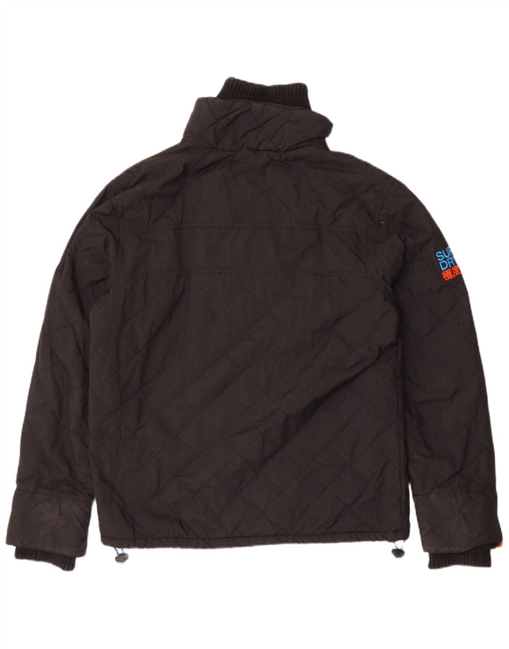 Superdry Chaqueta Cortavientos The Windcheater para Mujer UK 46 Grande Negro