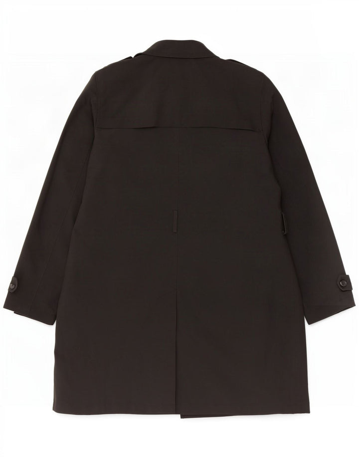 Marks & Spencer Gabardina para mujer UK 46 Grande Poliéster negro