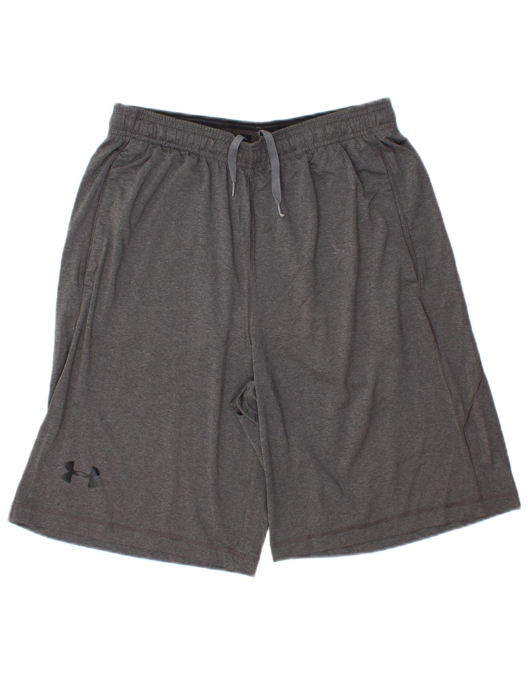 UNDER ARMOUR Pantalones cortos deportivos Heat Gear para hombre gris medio