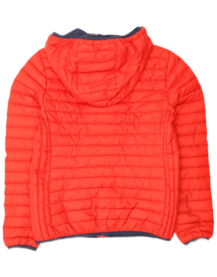 Superdry Chaqueta acolchada con capucha para hombre Reino Unido 40 Poliéster rojo grande