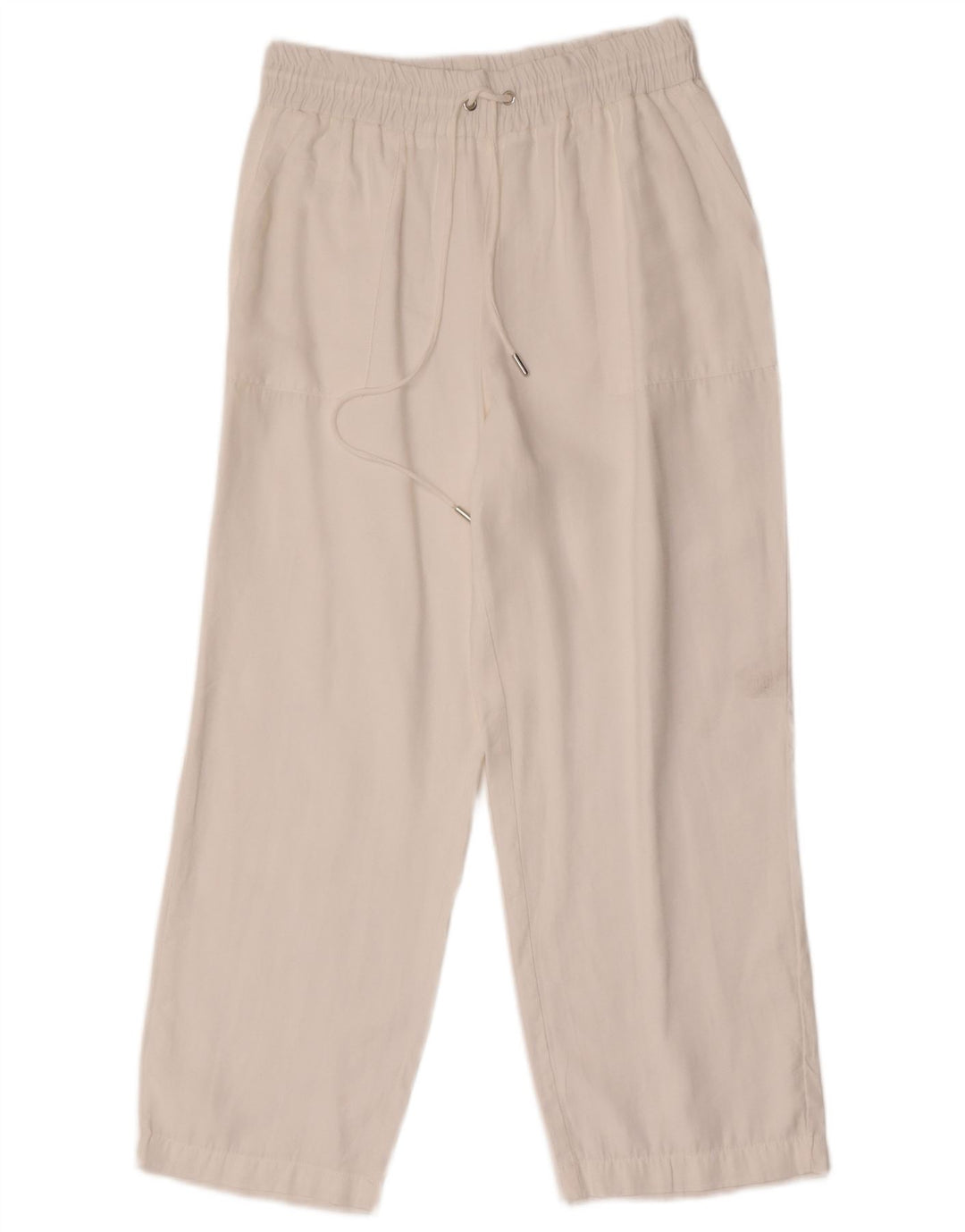 Zara Mujer Pantalones Cortos Pequeños W26 L25 Blanco Modal