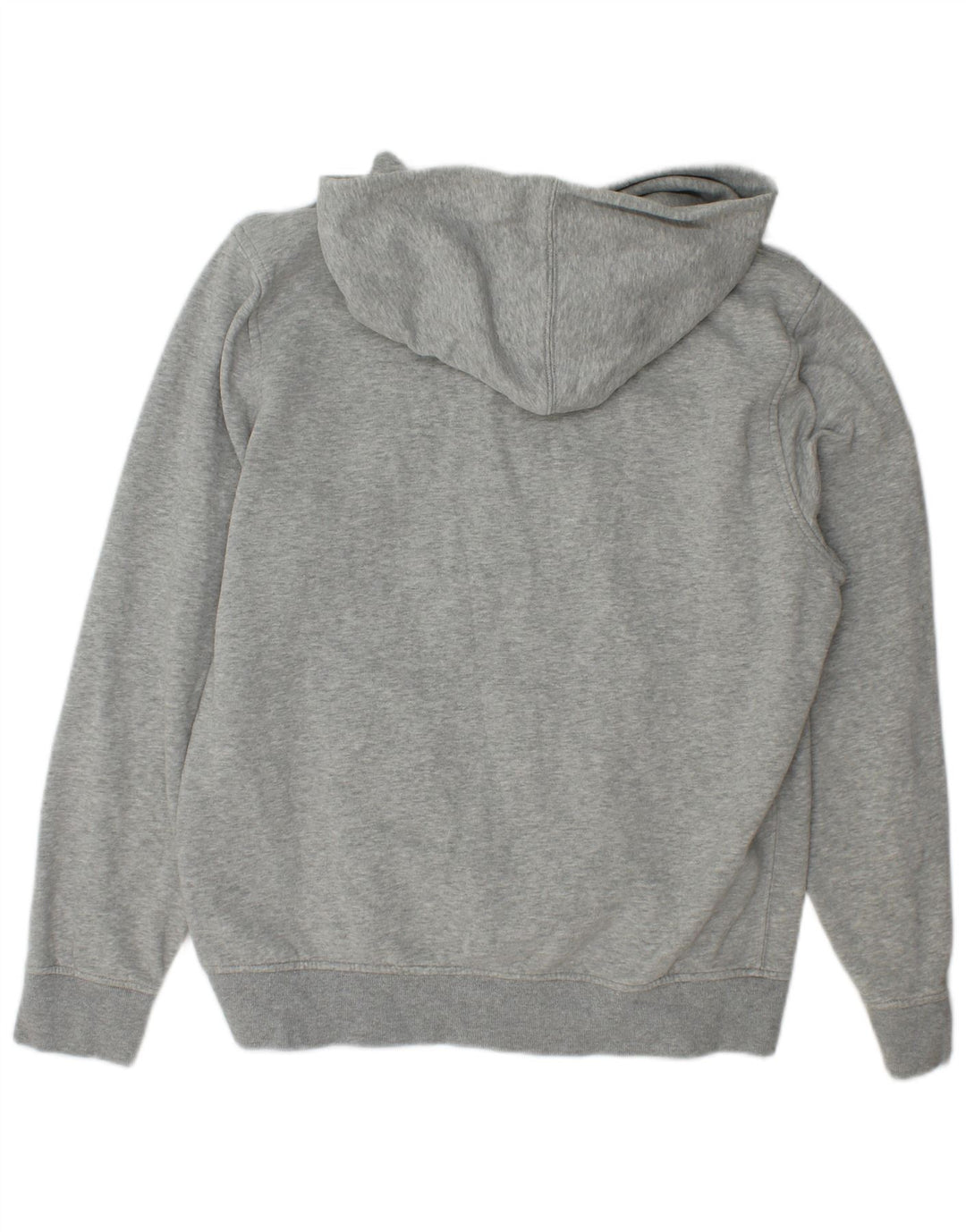 Jersey con capucha Gap de algodón jaspeado en gris medio