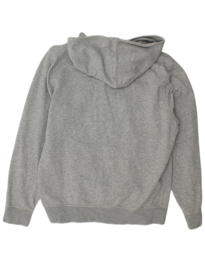 Jersey con capucha Gap de algodón jaspeado en gris medio