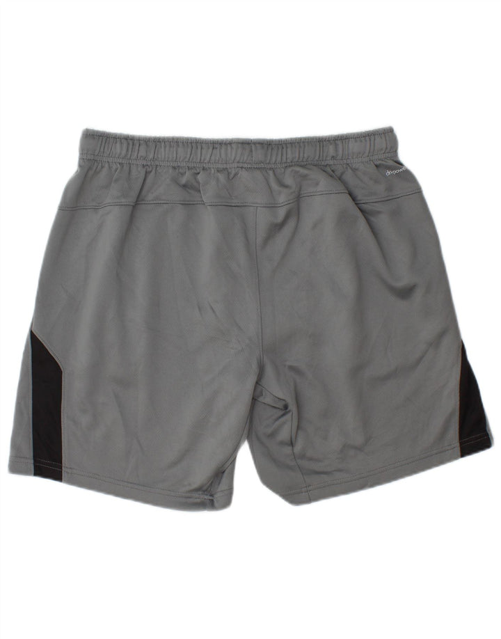 RUSSELL ATHLETIC Pantalones cortos deportivos Dri-Power para hombre Bloque de color gris grande