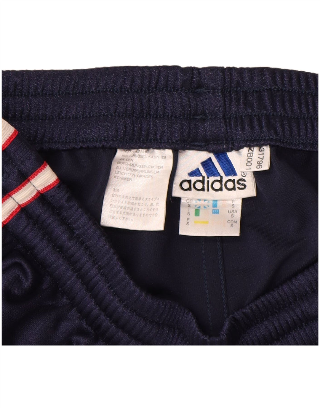 Pantalón De Chándal Adidas Hombre Small Azul Marino Poliéster