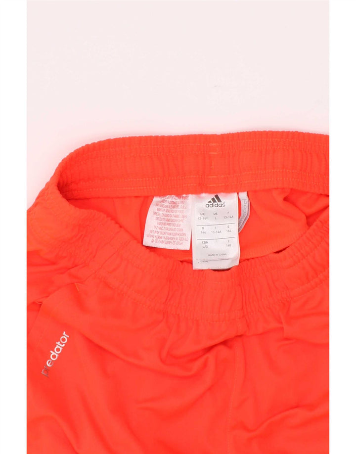 Adidas Chicos Climacool Sport Shorts 13-14 Años Naranja Poliéster
