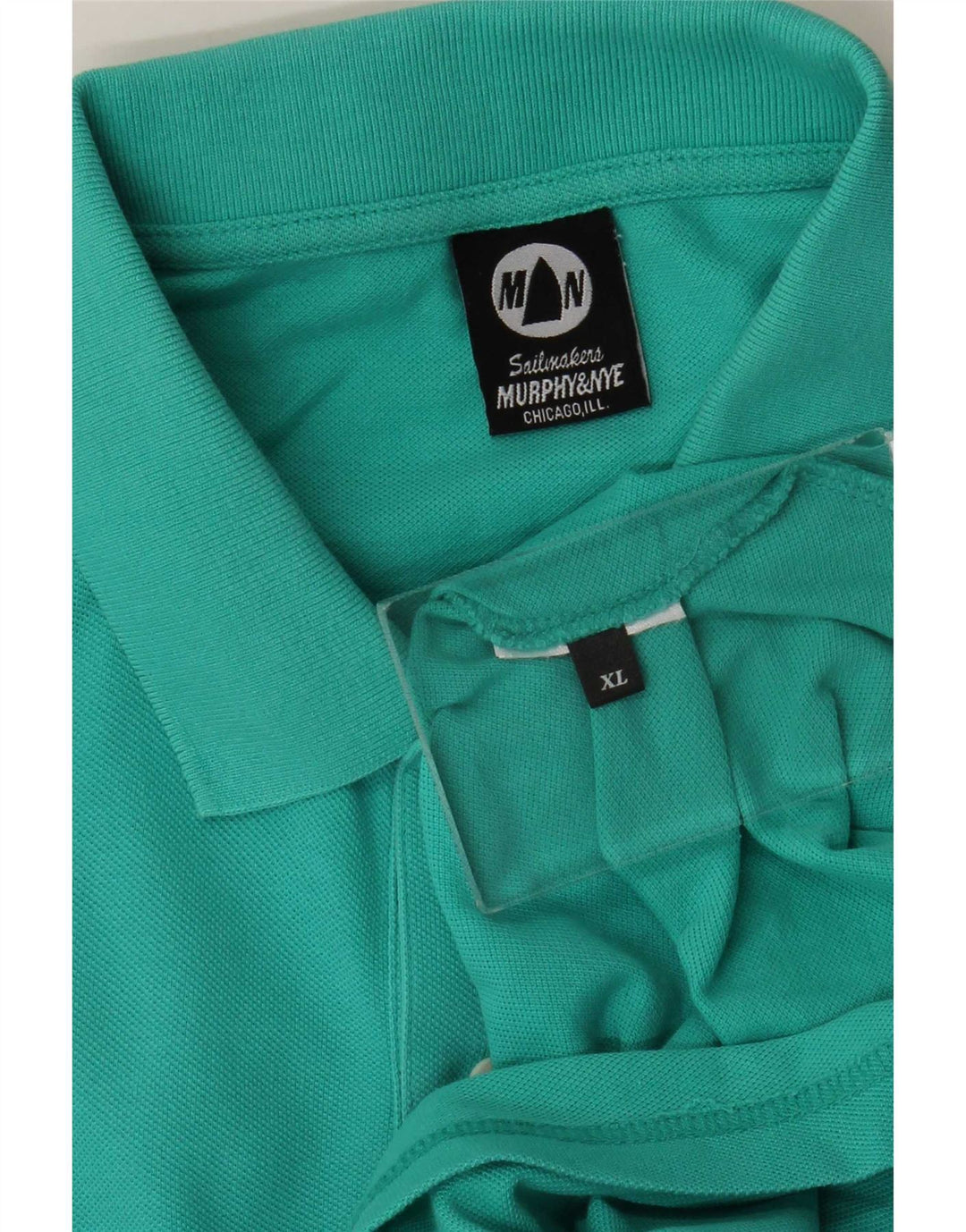 Murphy & Nye Polo Sailmakers para hombre XL Turquesa