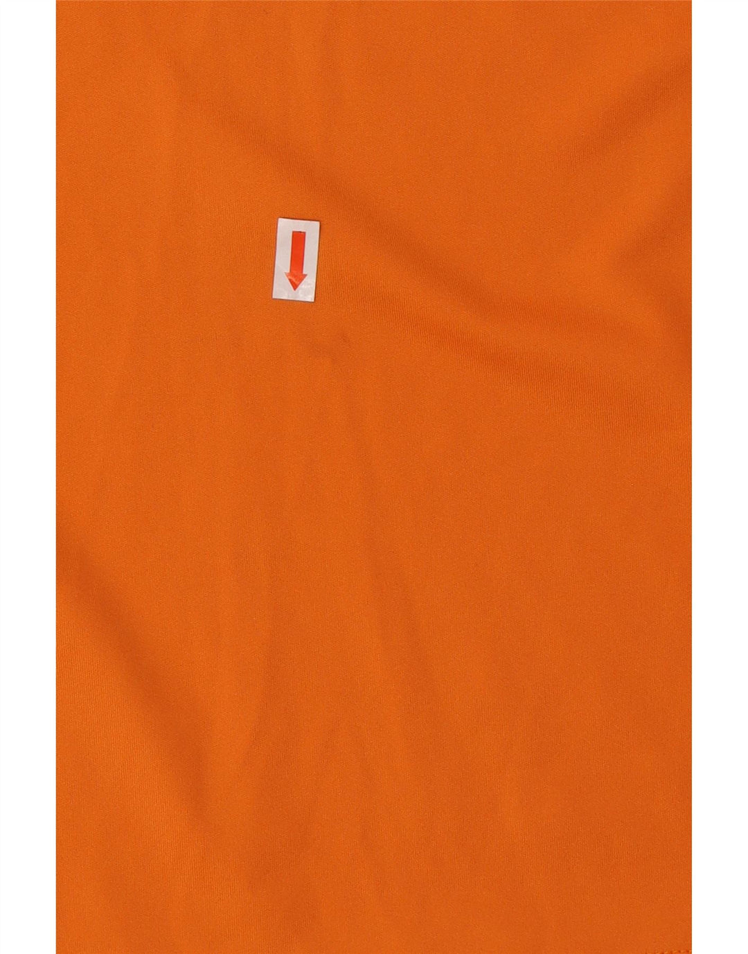 ADIDAS Hombre Climacool Camiseta Top Grande Naranja Colorblock Poliéster