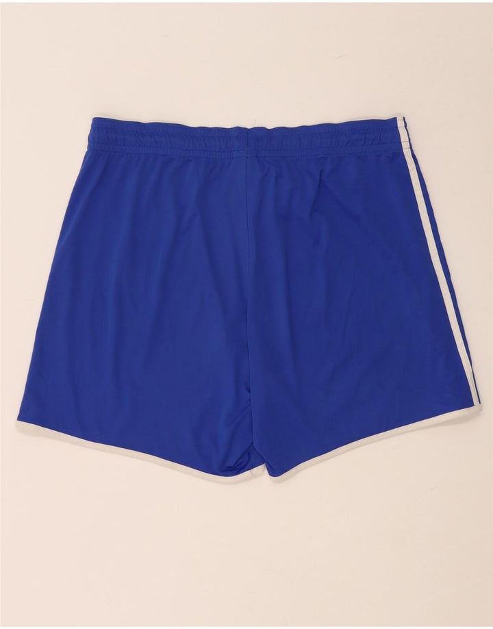 ADIDAS Pantalones cortos deportivos para hombre XL Azul Poliéster