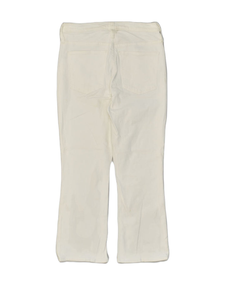 J. CREW Womens Bootcut Jeans W30 L26  White Cotton | Vintage J. Crew | Thrift | Second-Hand J. Crew | Used Clothing | Messina Hembry 