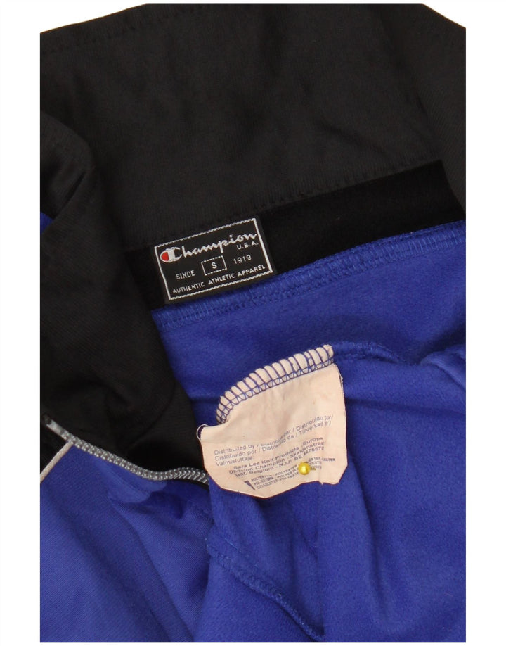 Champion Chaqueta De Chándal Con Estampado Gráfico Para Hombre Poliéster Con Bloques De Color Azul Pequeño