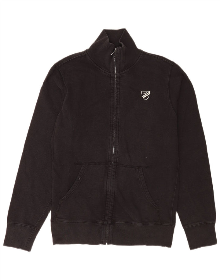 Diesel Hombre Chándal Top Chaqueta Mediana Algodón Negro