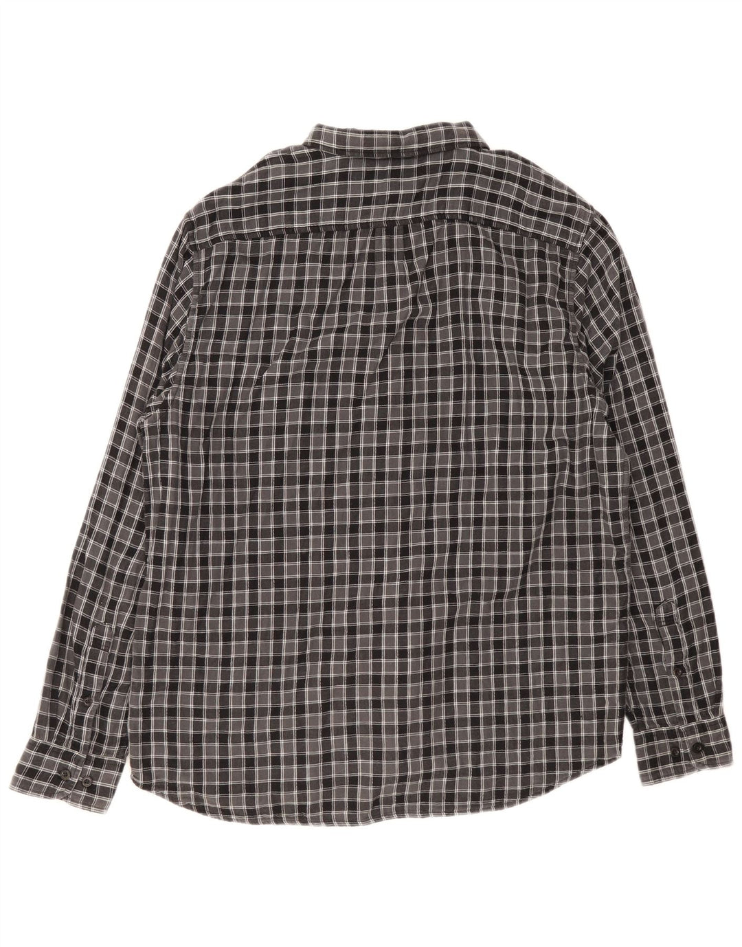 Lee - Camisa de franela para hombre Lumberjack de ajuste regular, talla 2XL, algodón a cuadros gris