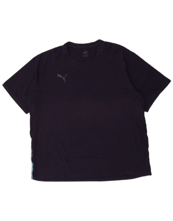 Camiseta Puma Hombre Top 3XL Azul Marino Algodón