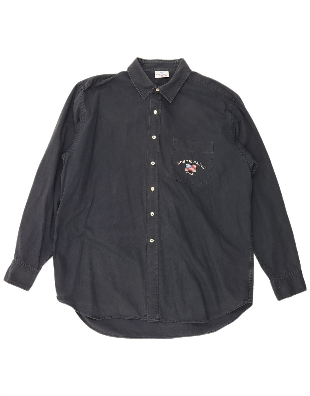 North Sails Camisa gráfica para hombre 2XL Negro