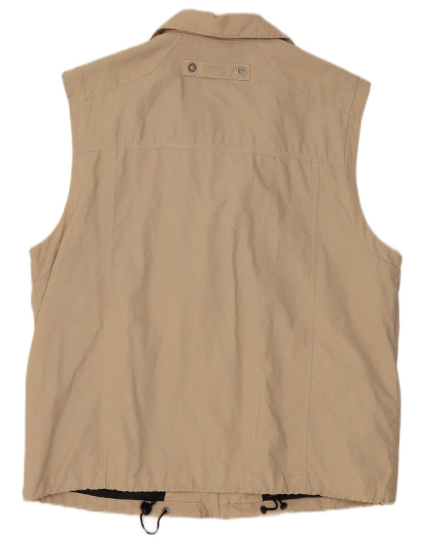 CAMEL ACTIVE Chaleco utilitario para hombre EU 54 XL Algodón beige