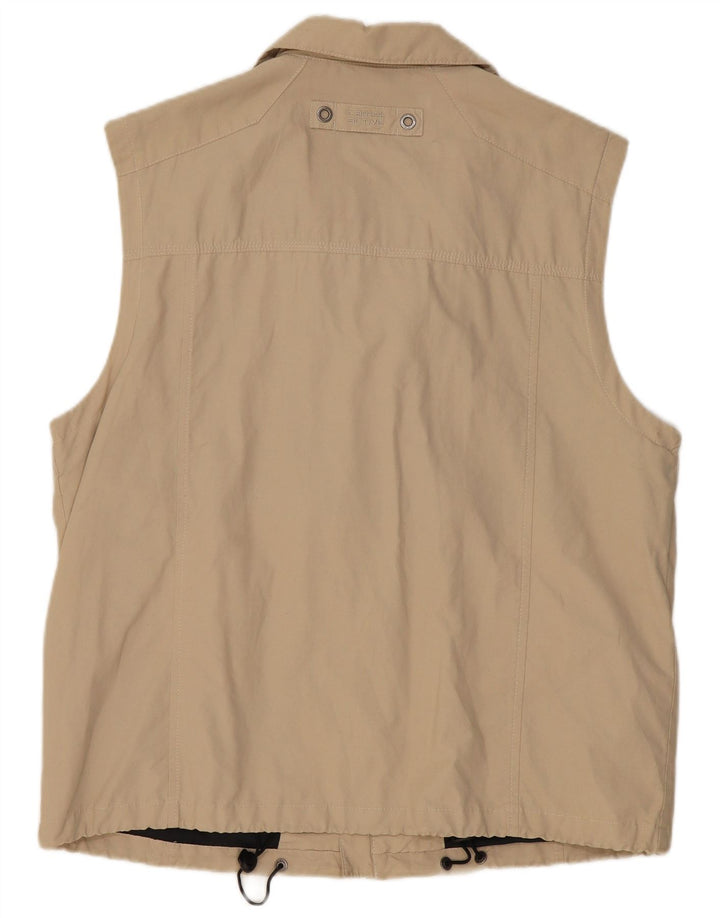CAMEL ACTIVE Chaleco utilitario para hombre EU 54 XL Algodón beige