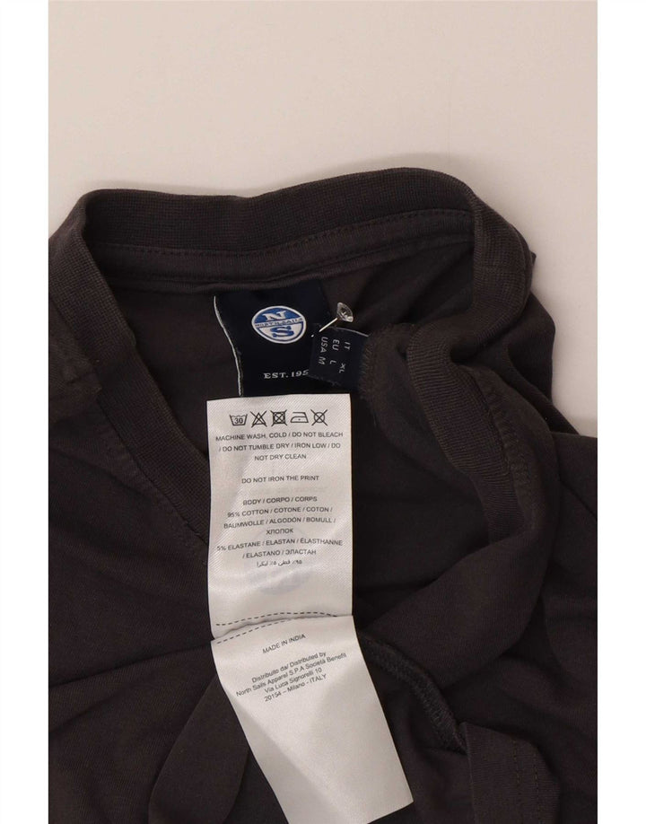 Polo North Sails Hombre XL Algodón Gris