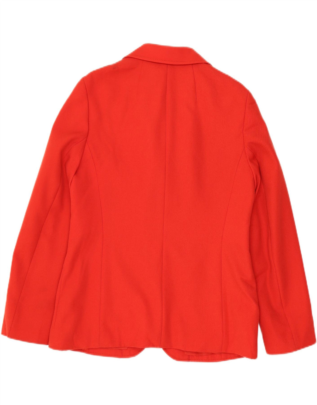 RAVENS Womens 3 Button Blazer Jacket EU 42 Large Red Virgin Wool Vintage Ravens and Second-Hand Ravens from Messina Hembry 