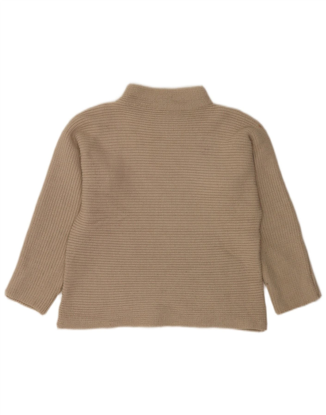 Marks & Spencer Suéter con Cuello Alto para Mujer UK 8 Small Beige